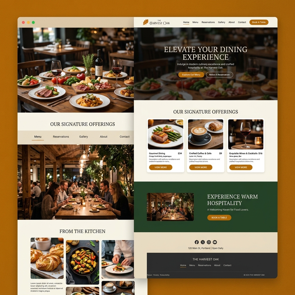 Restaurant Demo